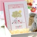 Thumbnail 5 - Personalised Baby Record Book & Elephant Teddy