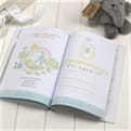 Thumbnail 2 - Personalised Baby Record Book & Elephant Teddy