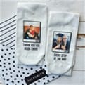 Thumbnail 2 - Every Step of The Way Personalised Photo Socks