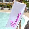 Thumbnail 1 - Personalised Holiday Beach Towel