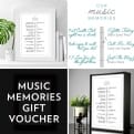 Thumbnail 1 - Personalised Music Poster or Lightbox