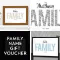Thumbnail 1 - Personalised Family Print Gift Voucher