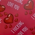 Thumbnail 1 - Rude Love You Wrapping Paper