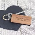 Thumbnail 2 - Personalised Special Date Keyring