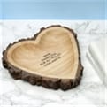 Thumbnail 3 - Personalised Rustic Wooden Heart Dish