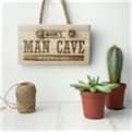 Thumbnail 1 - Personalised Wooden Man Cave Sign
