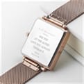 Thumbnail 7 - Personalised Square Watch
