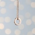 Thumbnail 1 - Personalised Mini Ring Necklace