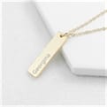 Thumbnail 2 - Personalised Statement Bar Necklace