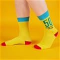 Thumbnail 1 - Funny 50th Socks for Men