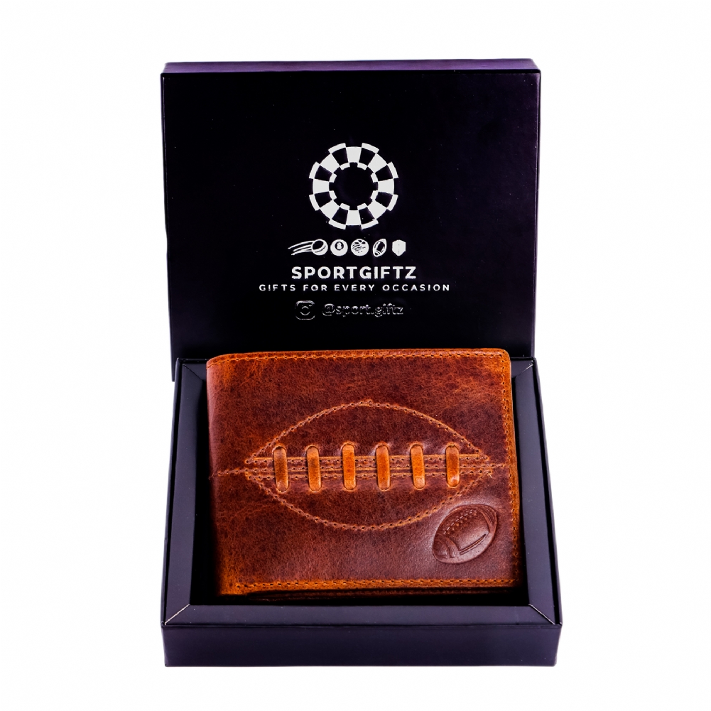 13Square Rugby Buffalo Leather Wallet