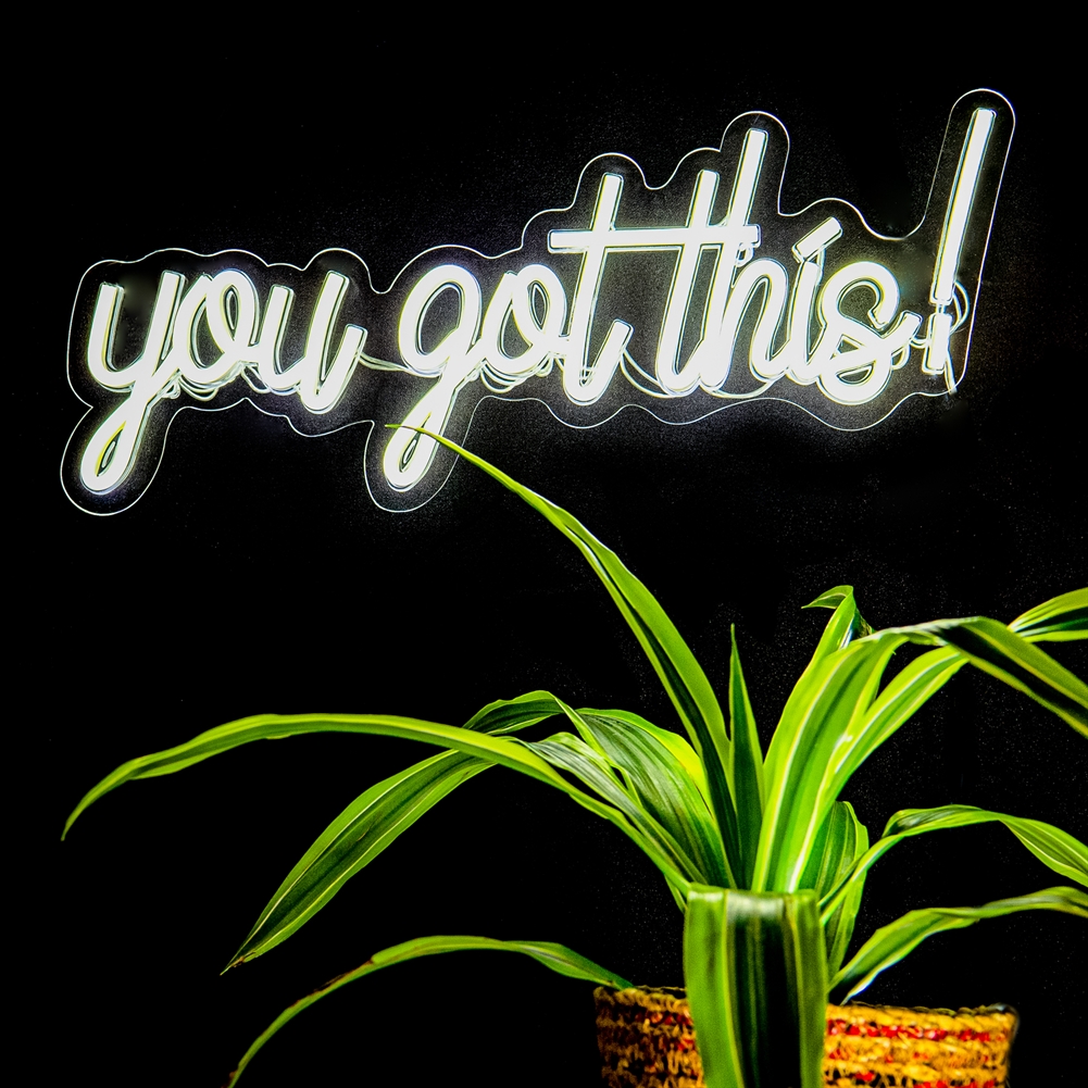 Amber Bright Creations Light You Got This Neon Wall