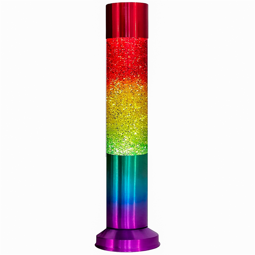Addcore Ltd Light/Blue/Red Baby Nova Lamps - Lava & Glitter (Glitter Rainbow)