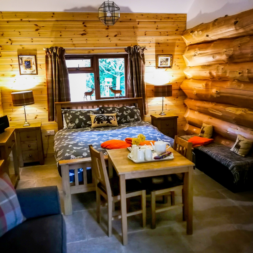 Activity Superstore Two Night Stay In A Log Cabin At Badgers Wood, Hoo Zoo And Dinosaur World