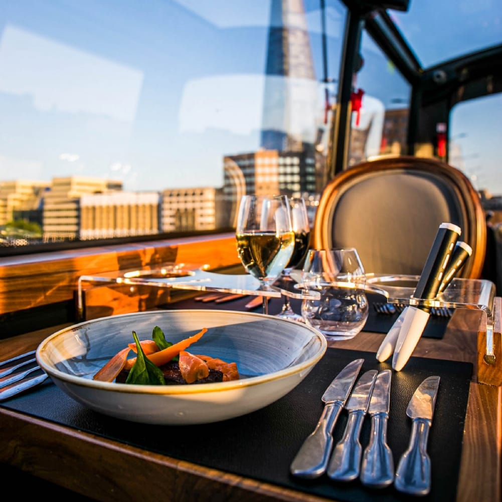 Activity Superstore Four Course Lunch For Two At Bustronome London