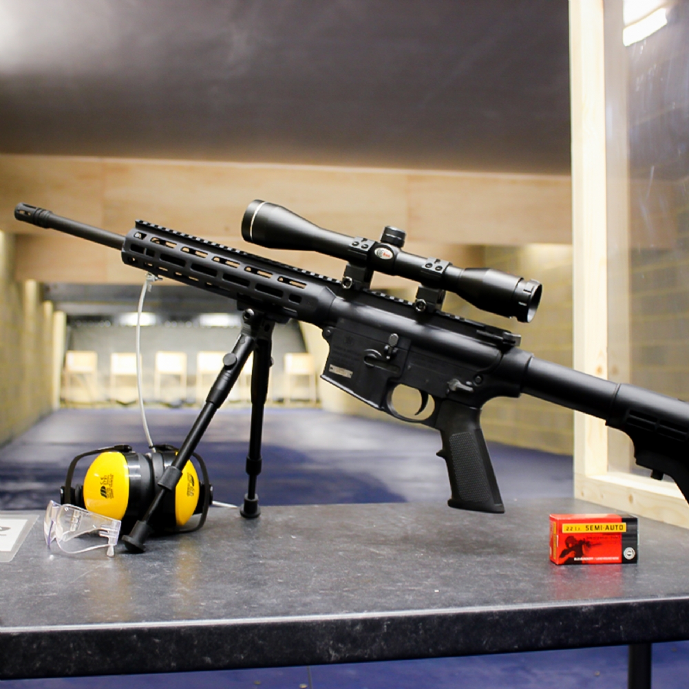 Activity Superstore Assault Rifle Shooting For Two