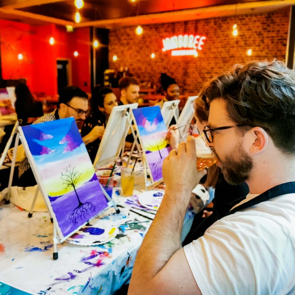 Activity Superstore Sip And Paint