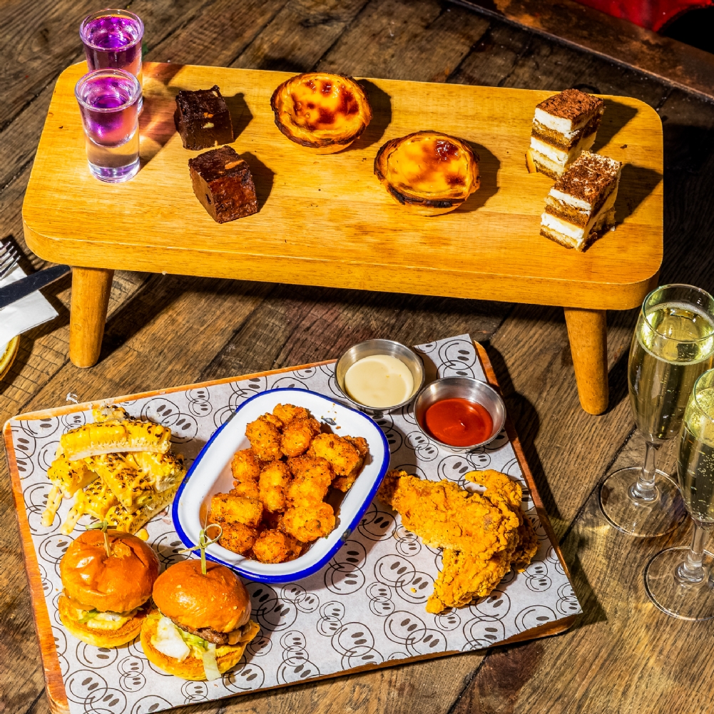 Activity Superstore Afternoon Tea For Two At Revolution Bars (Tea For Two With Bottle Of Fizz)