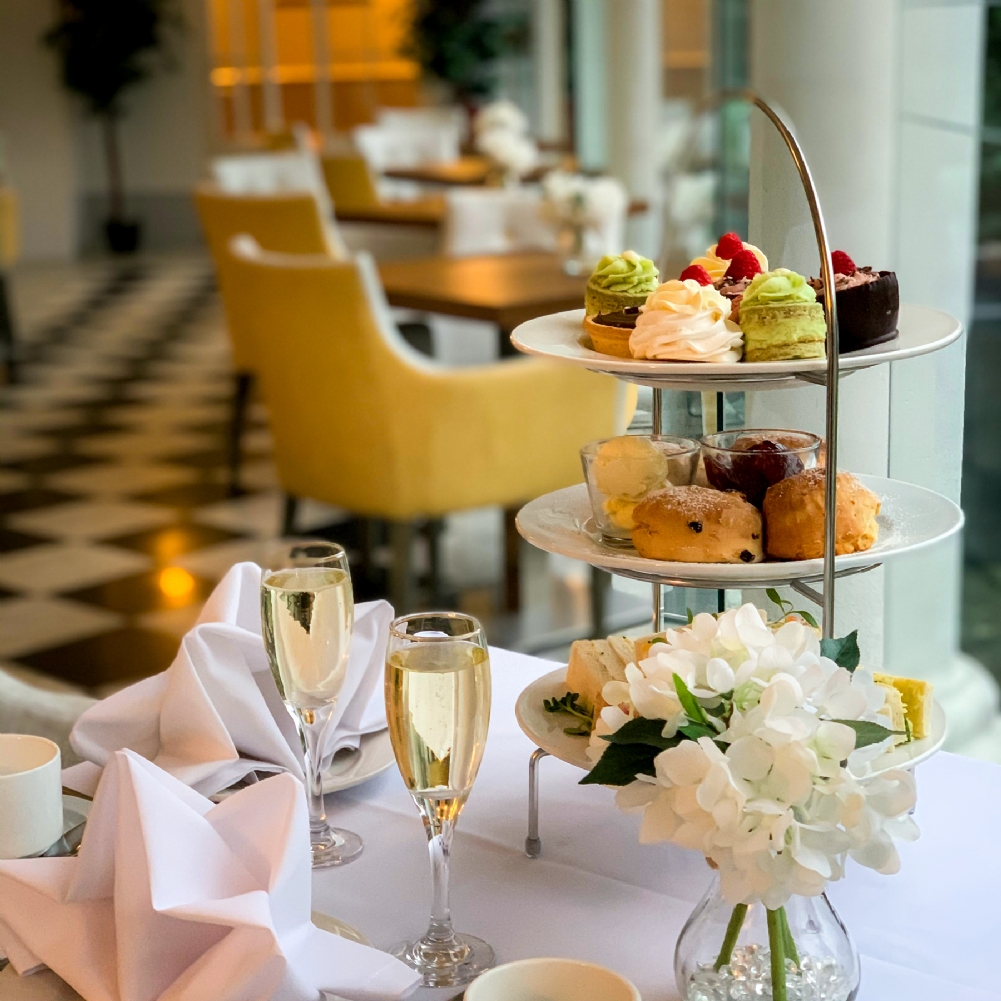 Activity Superstore Cream Sparkling Afternoon Tea For Two At Manor Of Groves Hotel