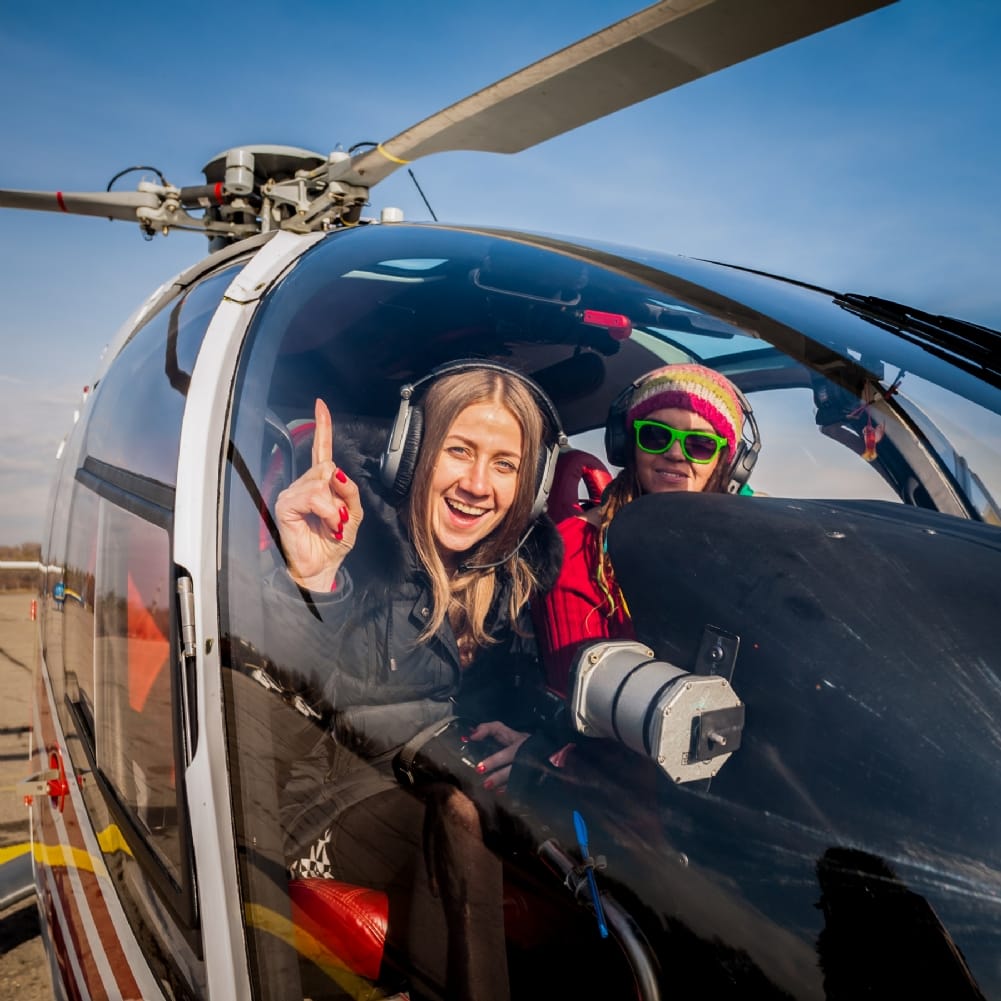 Activity Superstore Green Helicopter Experience For Two