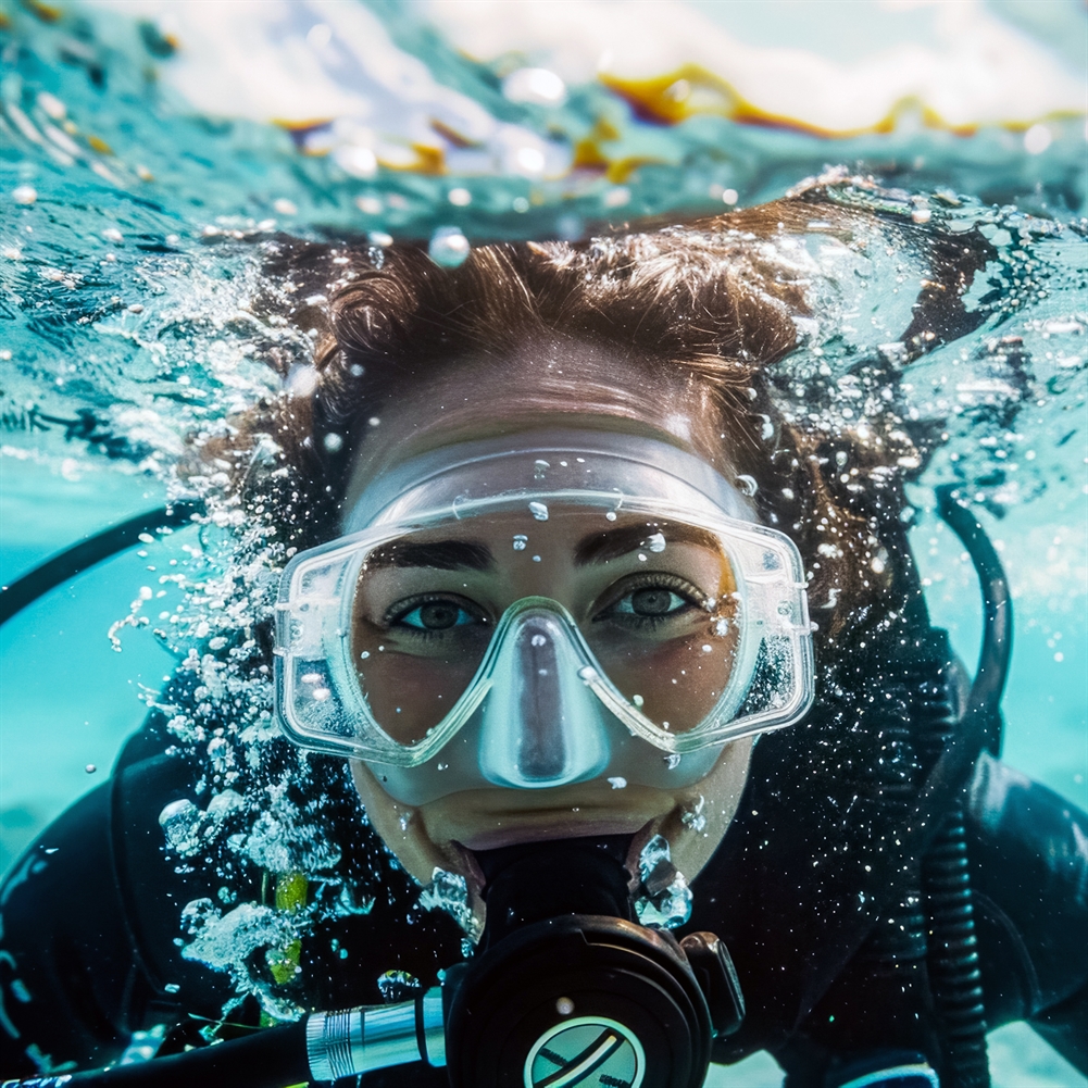 Activity Superstore Blue/Coral Discover Scuba Diving For One