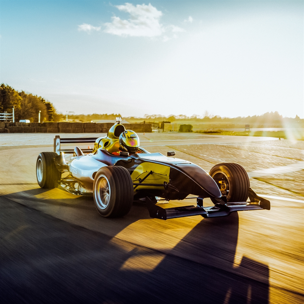 Activity Superstore Light/Golden F1000 Single Seater Race Car Experience
