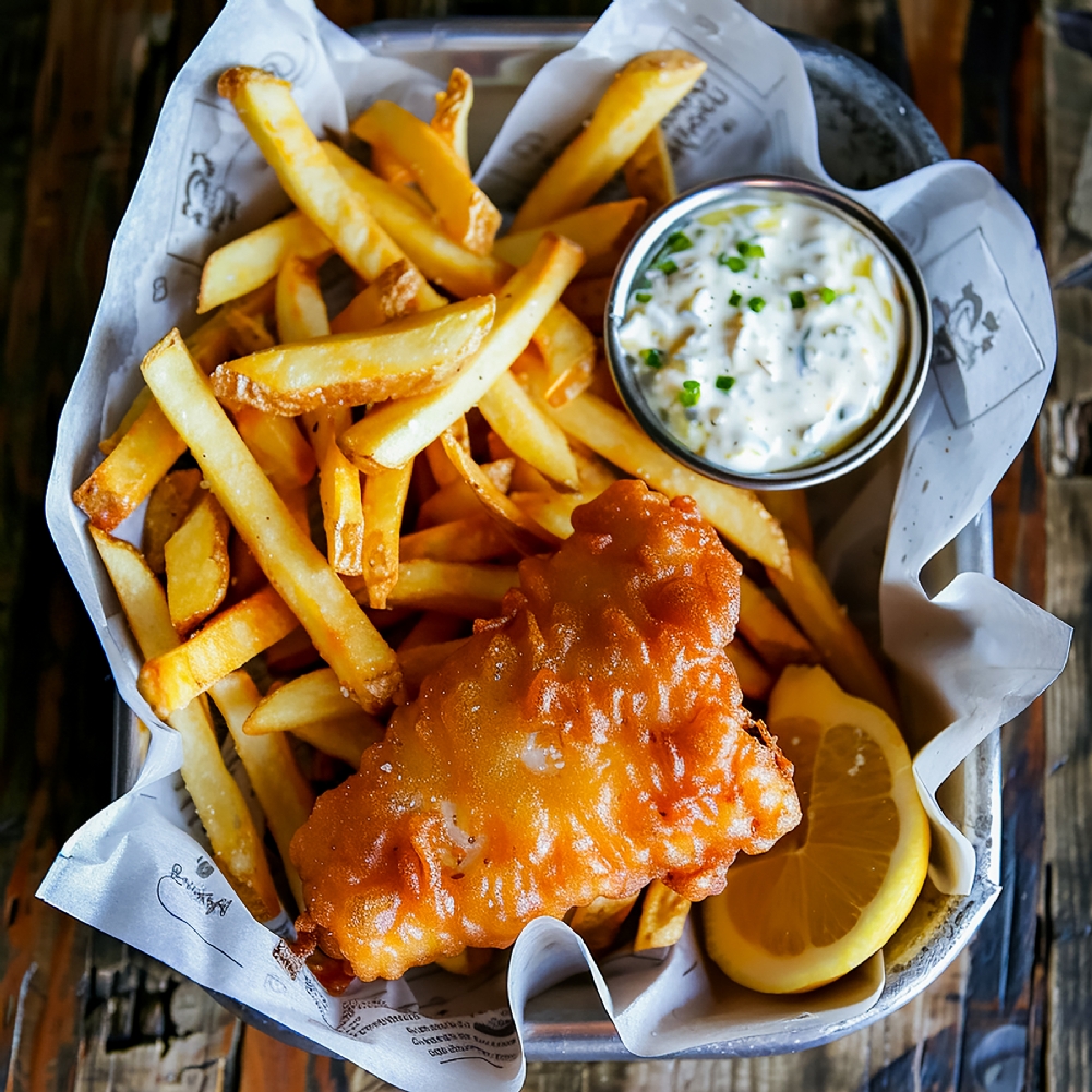 Activity Superstore Golden Classic Pub Fish & Chips