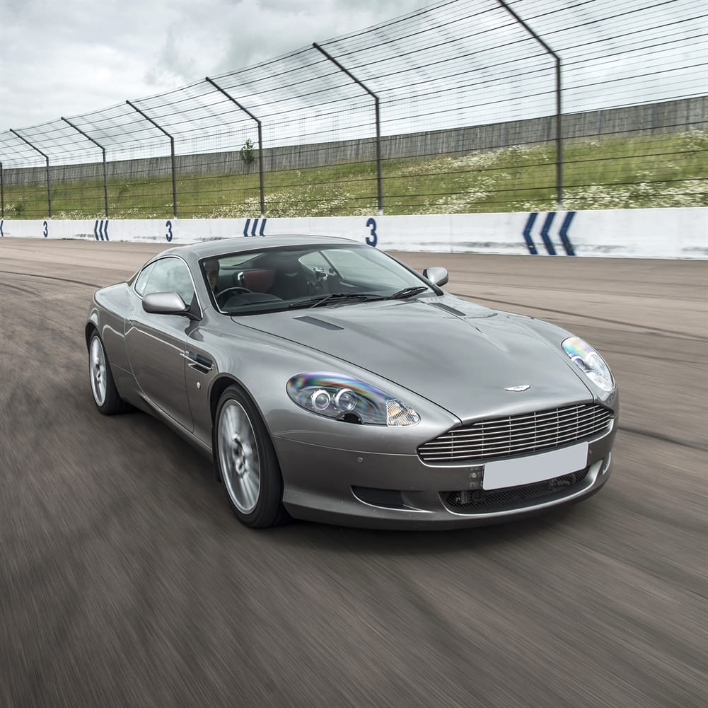 Activity Superstore White Aston Martin Passenger Ride