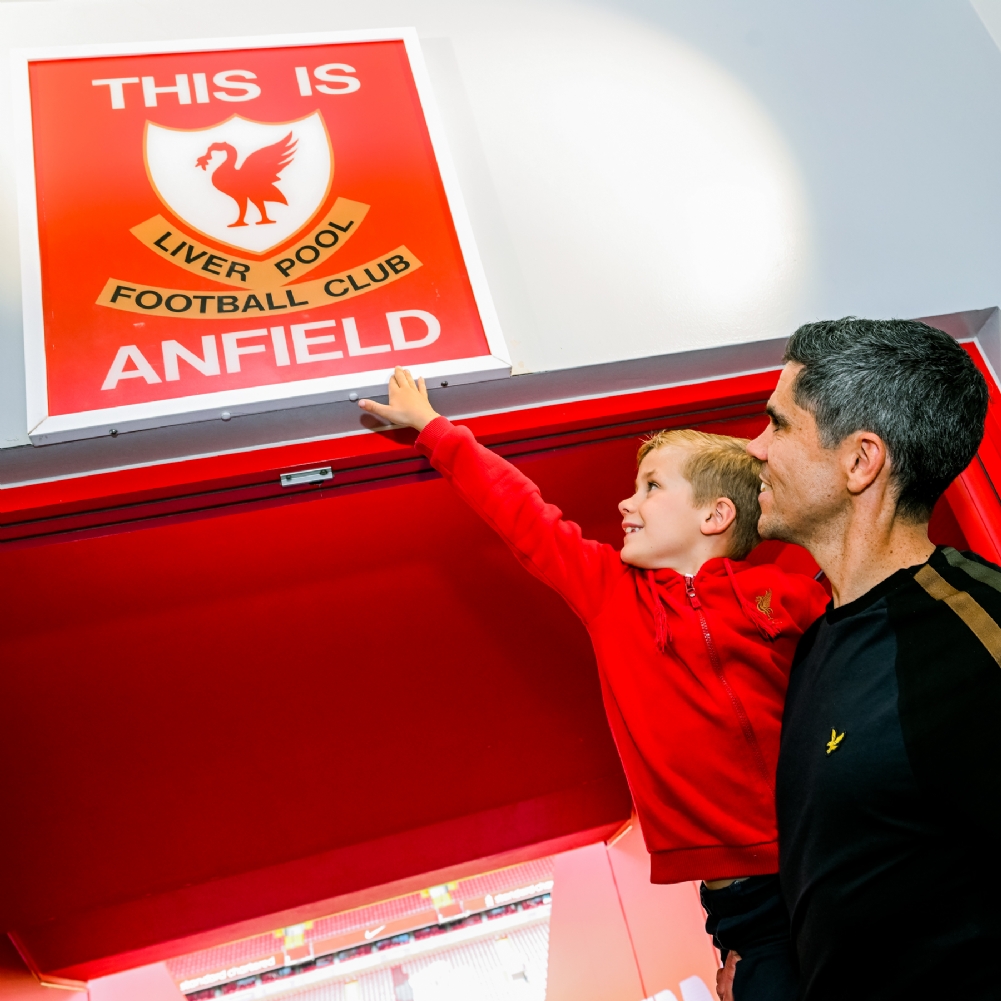 Activity Superstore Red Liverpool Fc Adult And Child Stadium Tour