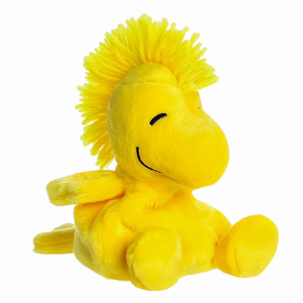 Aurora World Yellow Peanuts Palm Pals Woodstock Soft Toy