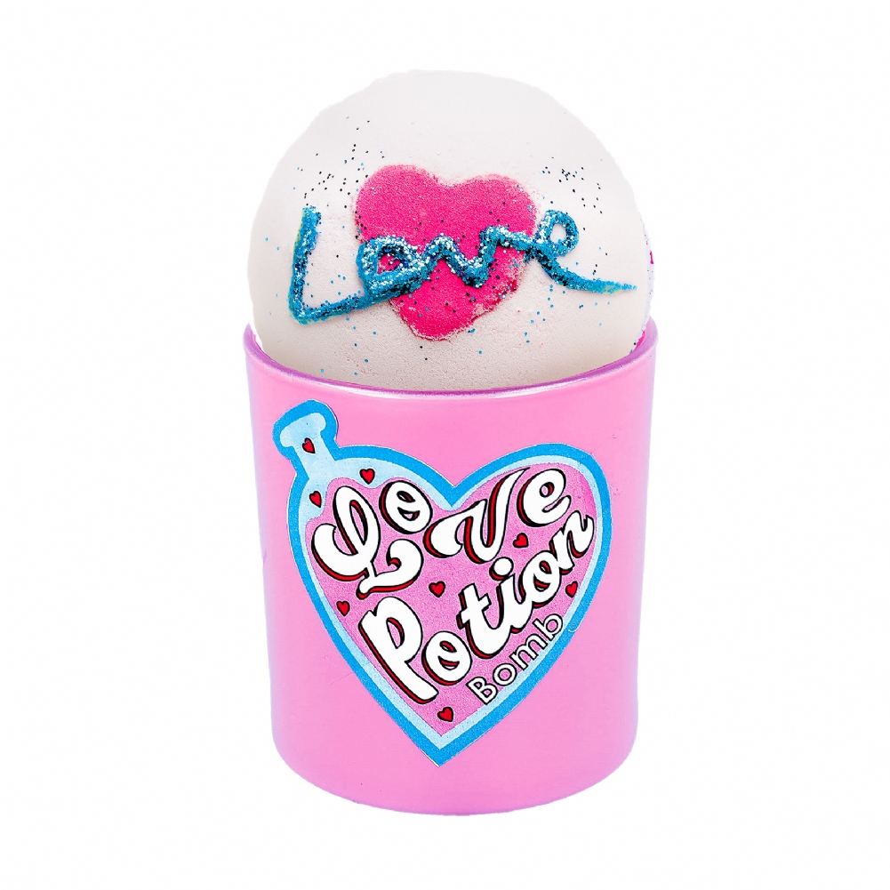 Bomb Cosmetics Light Love Potion Candle & Bath Blaster Gift Set