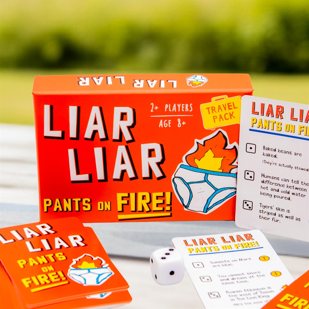Boxer Games Liar Liar Travel Game