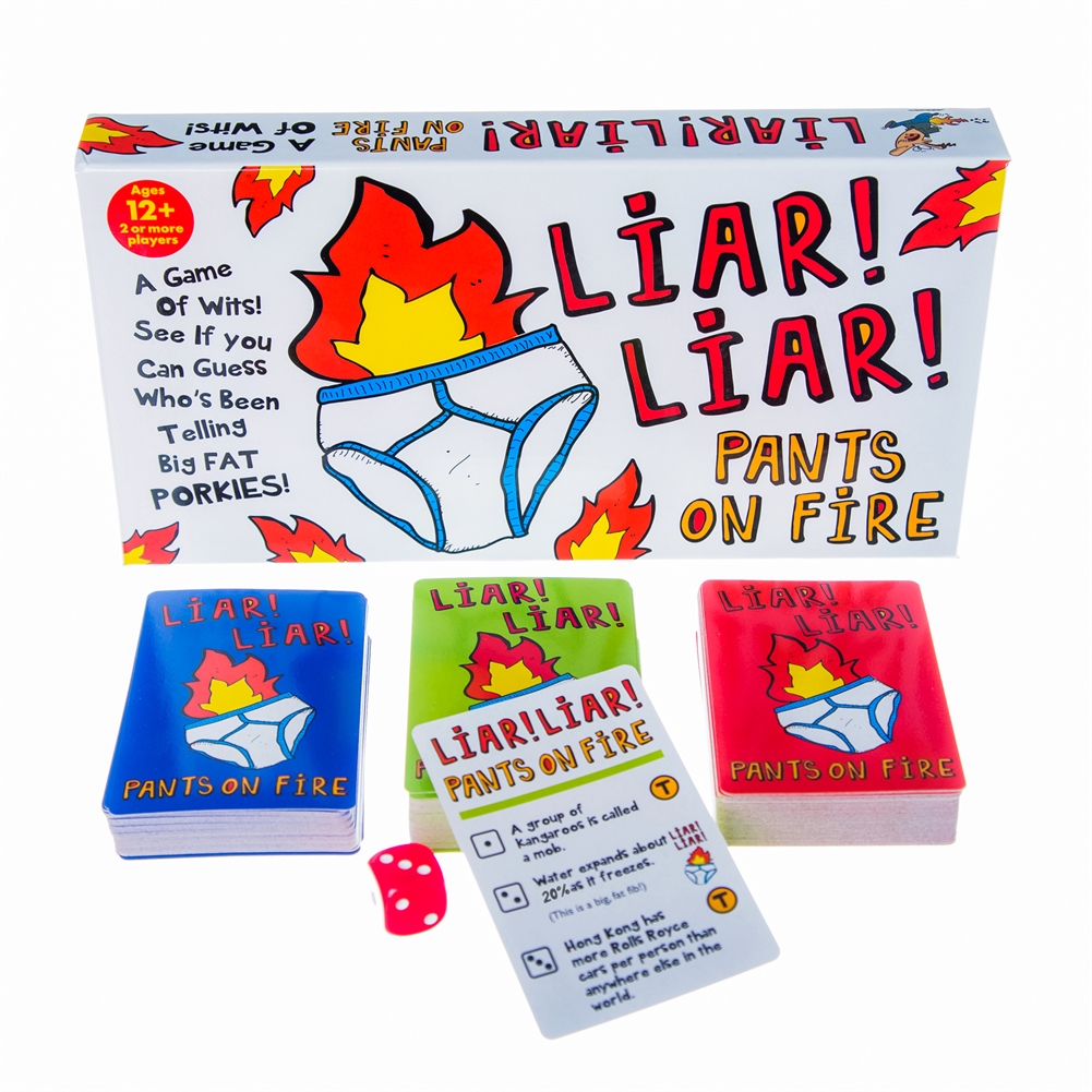 Boxer Games Liar Liar Pants On Fire Game