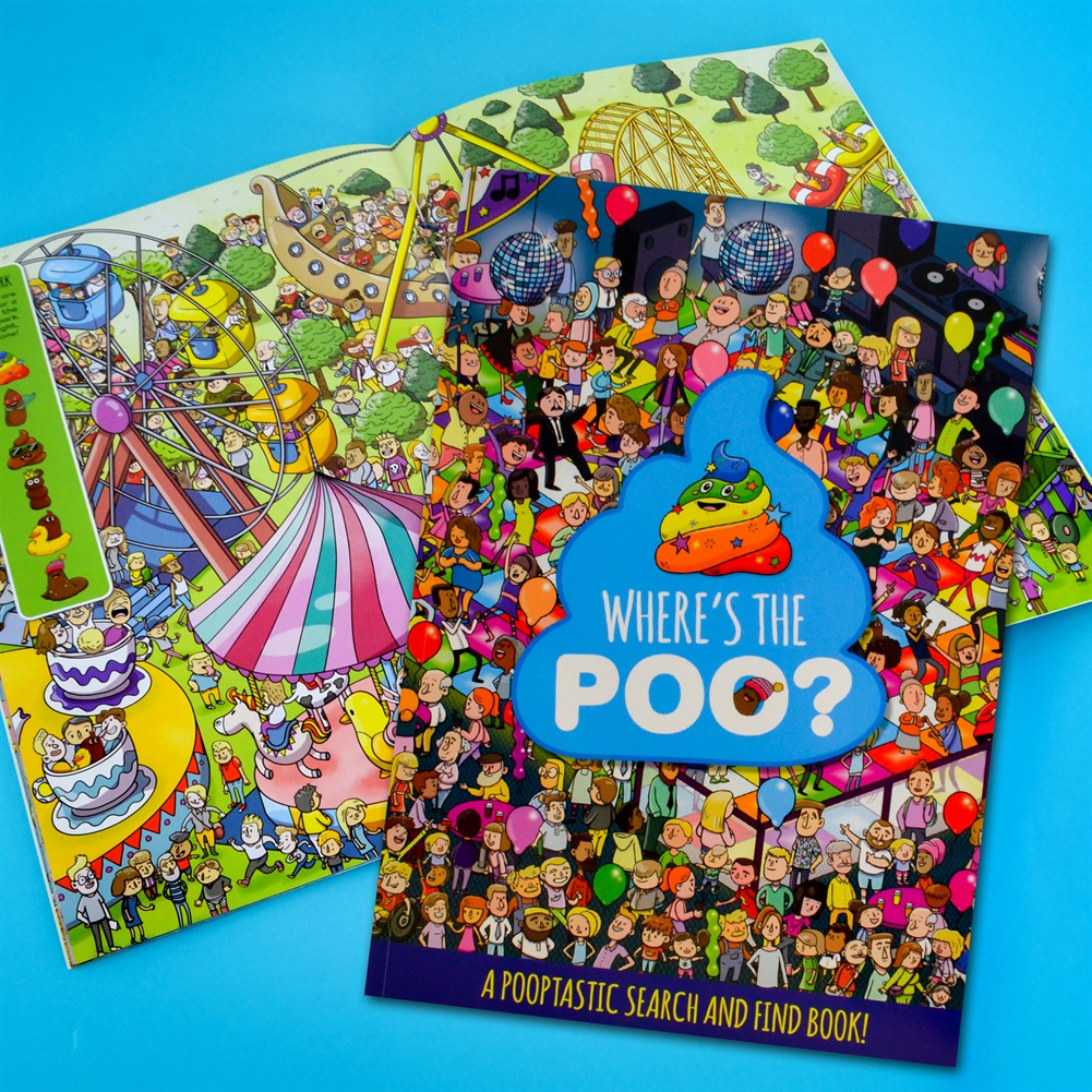 Boxer Games Where's The Poo? Book