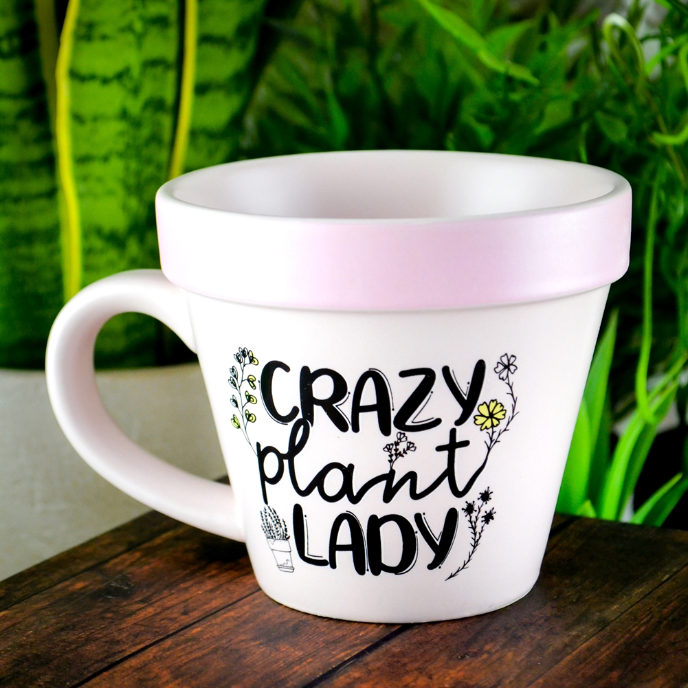 Boxer Games Plant-A-Holic Mugs (Crazy Plant Lady)