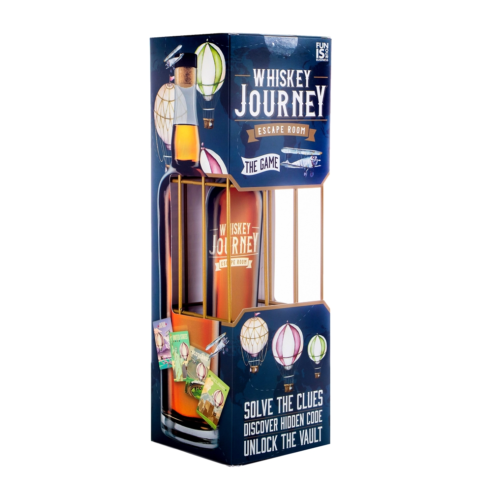 Boxer Games Golden Whiskey Journey Escape Room Puzzle