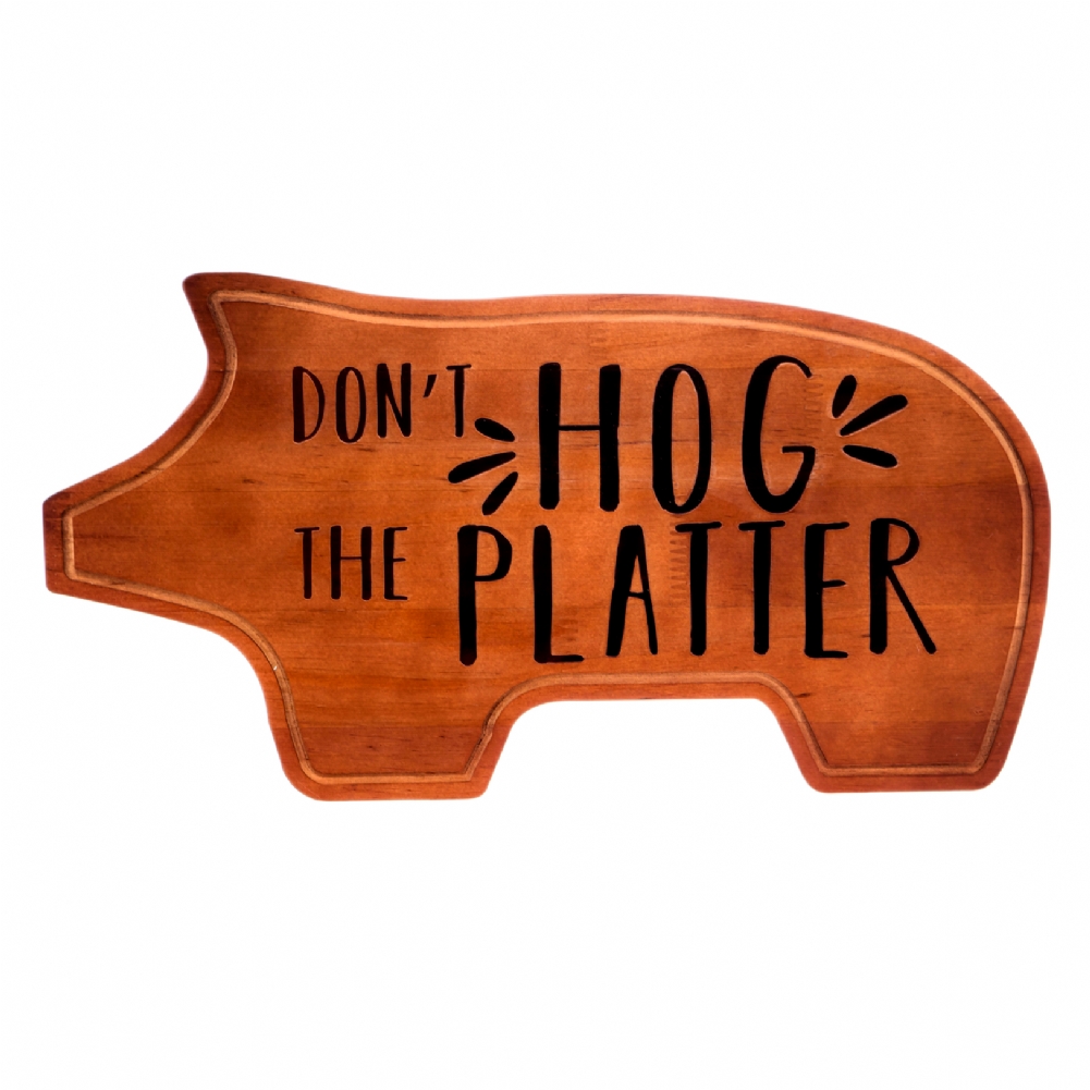 Boxer Games Wooden Charcuterie Boards (Don't Hog The Platter)