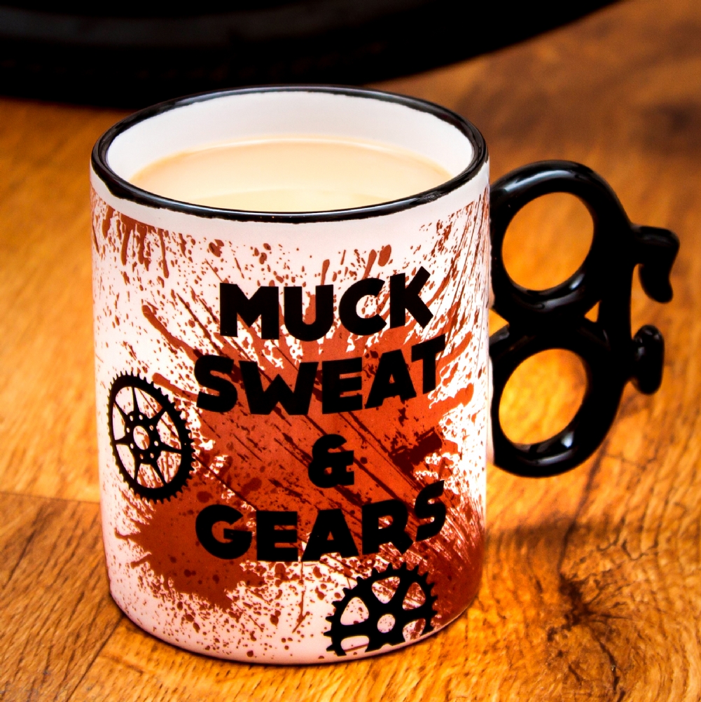 Boxer Games Muck, Sweat & Gears Bike Mug