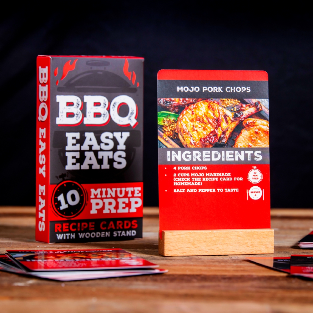 Boxer Games Bbq Easy Eats Recipe Cards