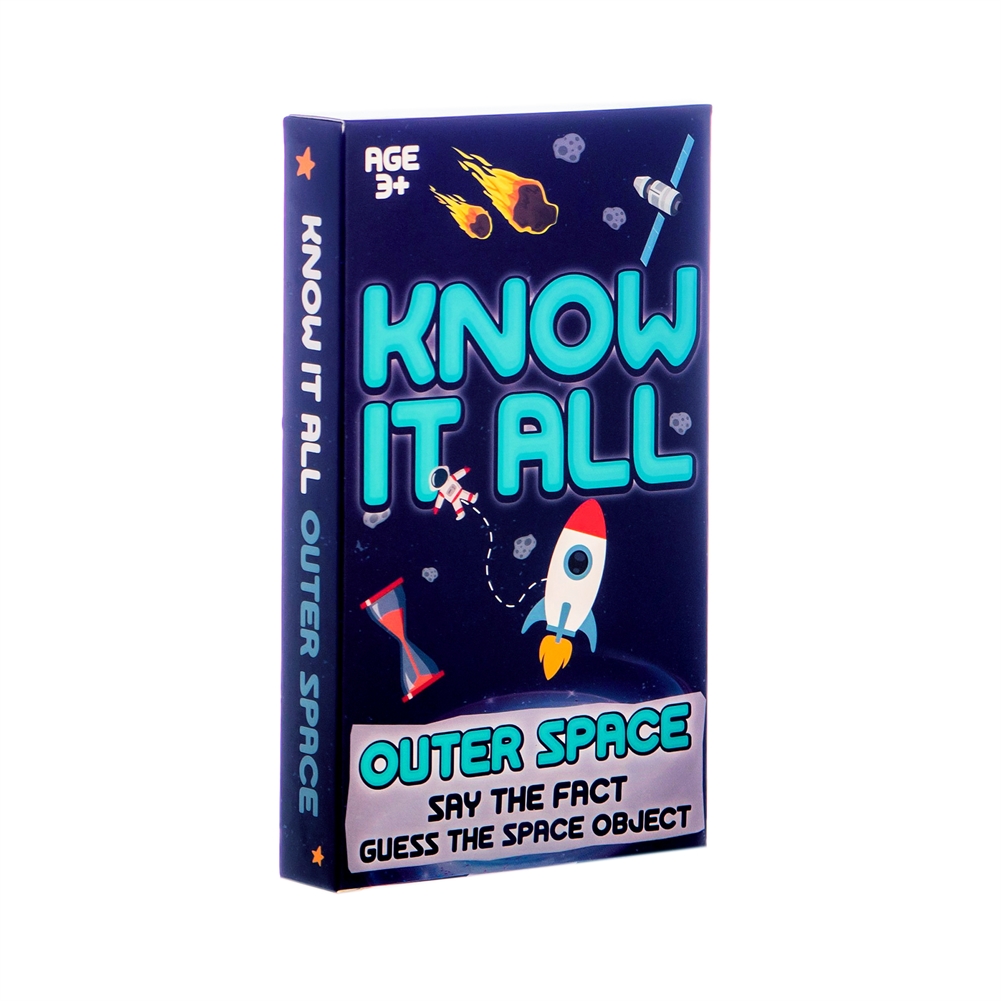 Boxer Games Know It All - Outer Space Kids Guessing Game