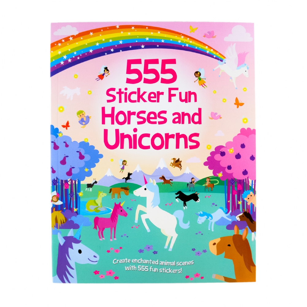 Boxer Games Horses And Unicorn Sticker Book Fun