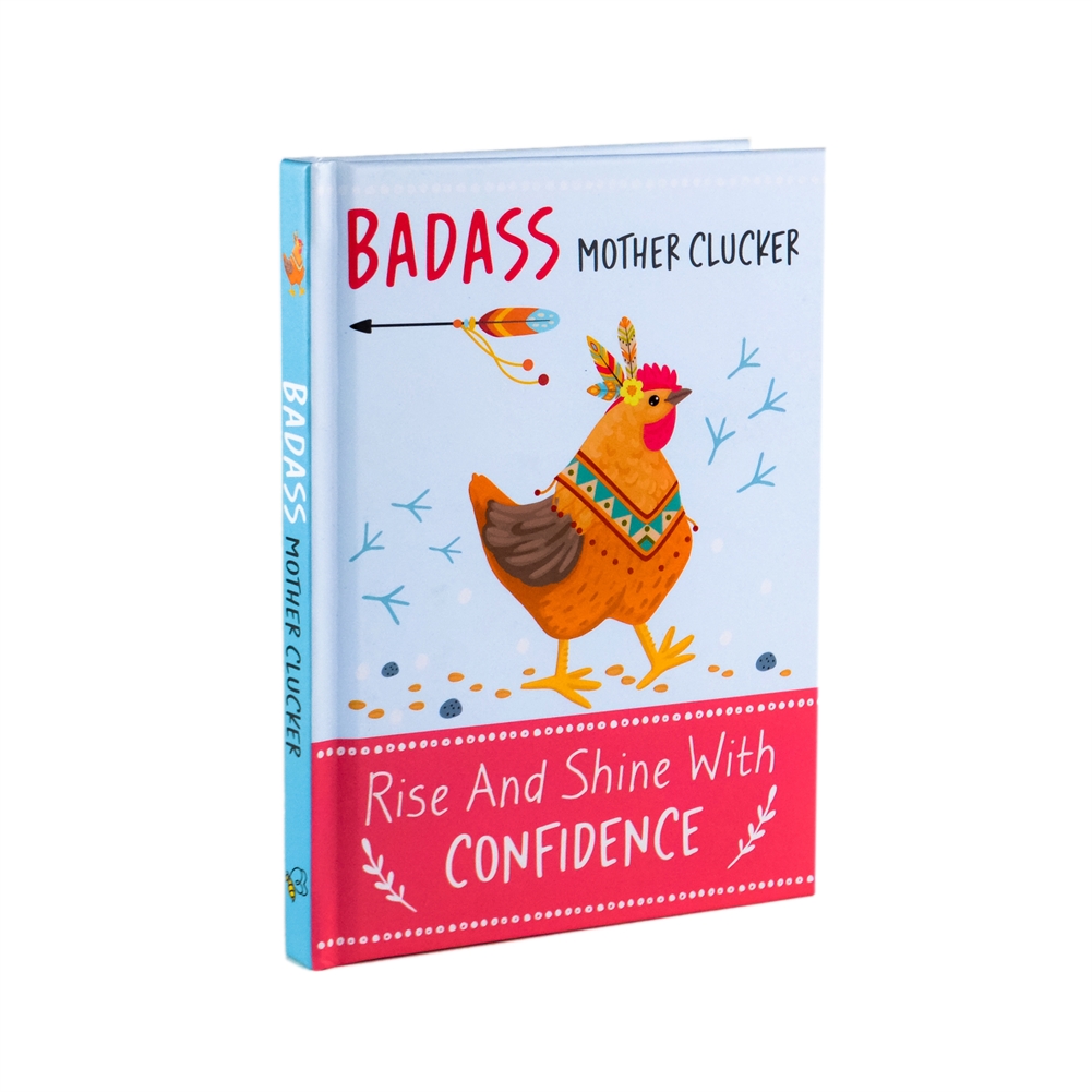 Boxer Games Badass Mother Clucker - Rise And Shine With Confidence Book