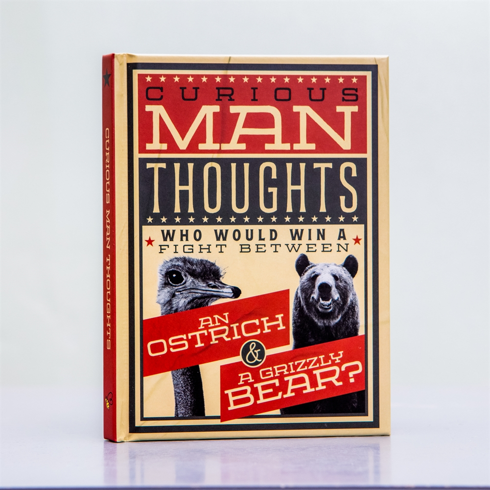 Boxer Games Curious Man Thoughts Book