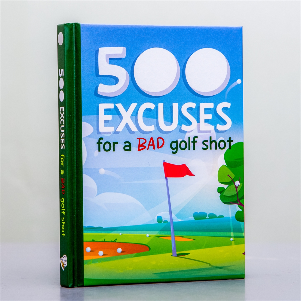 Boxer Games Light 500 Excuses For A Bad Golf Shot Book