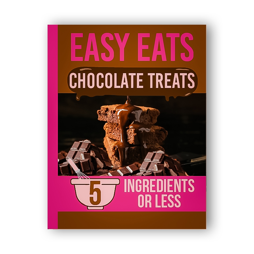 Boxer Games Women's Chocolate Treats Baking 5 Ingredient Cookbook
