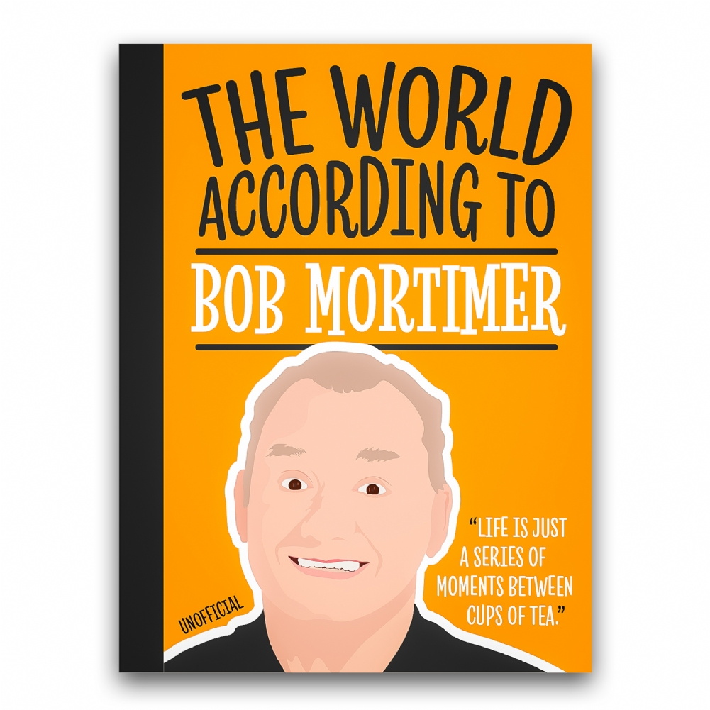 Boxer Games Men's The Unofficial World According To Bob Mortimer Book