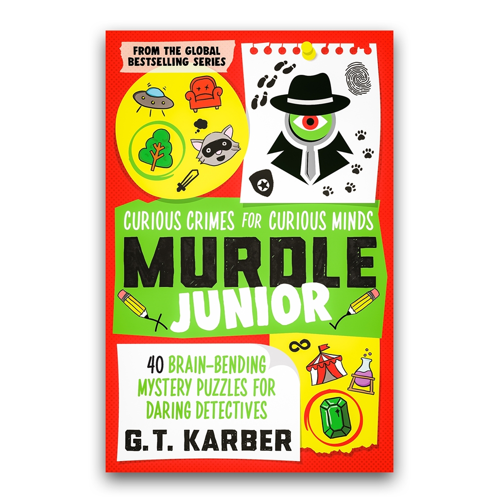 Boxer Games Murdle Junior - Mystery Puzzles For Daring Detectives