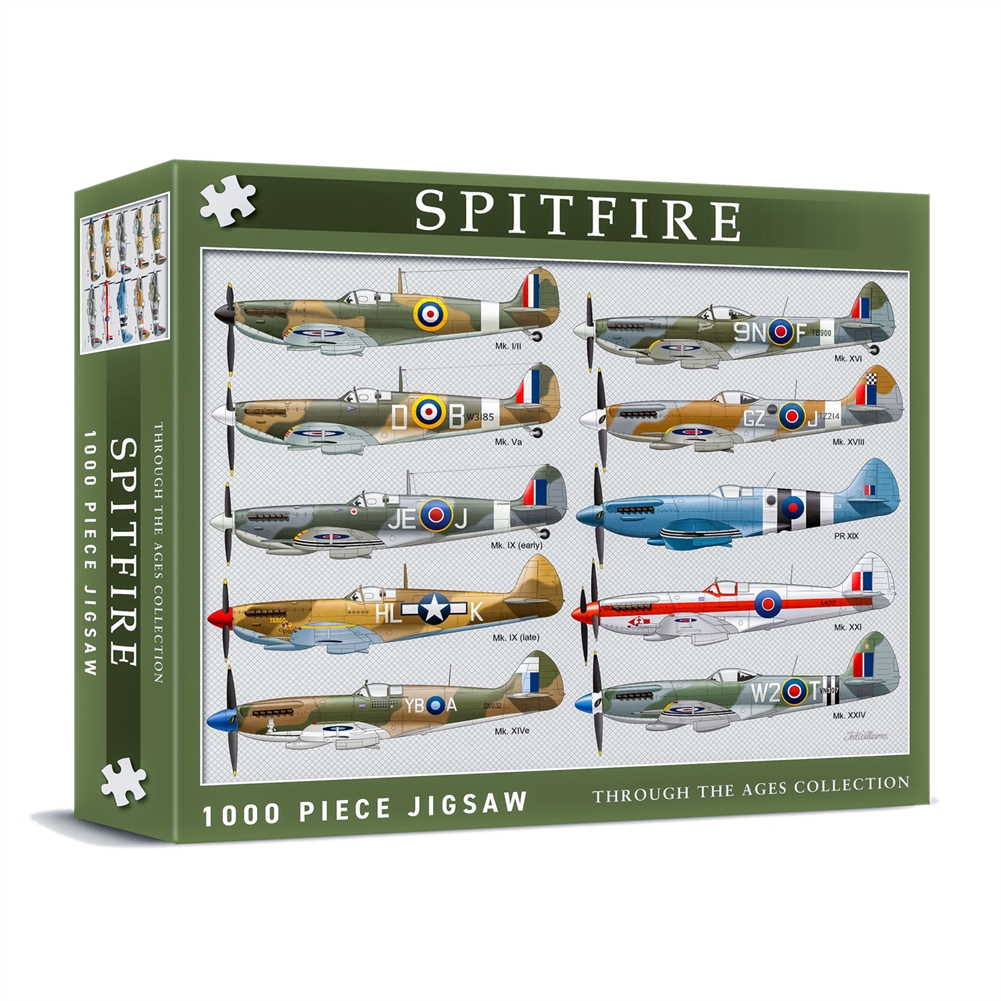 Coach House Partners Spitfire 1000 Piece Jigsaw Puzzle