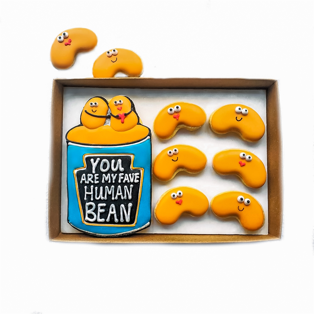 The Cookie Collaboration You Are My Fave Human Bean Hand-Iced Cookie Letterbox Gift