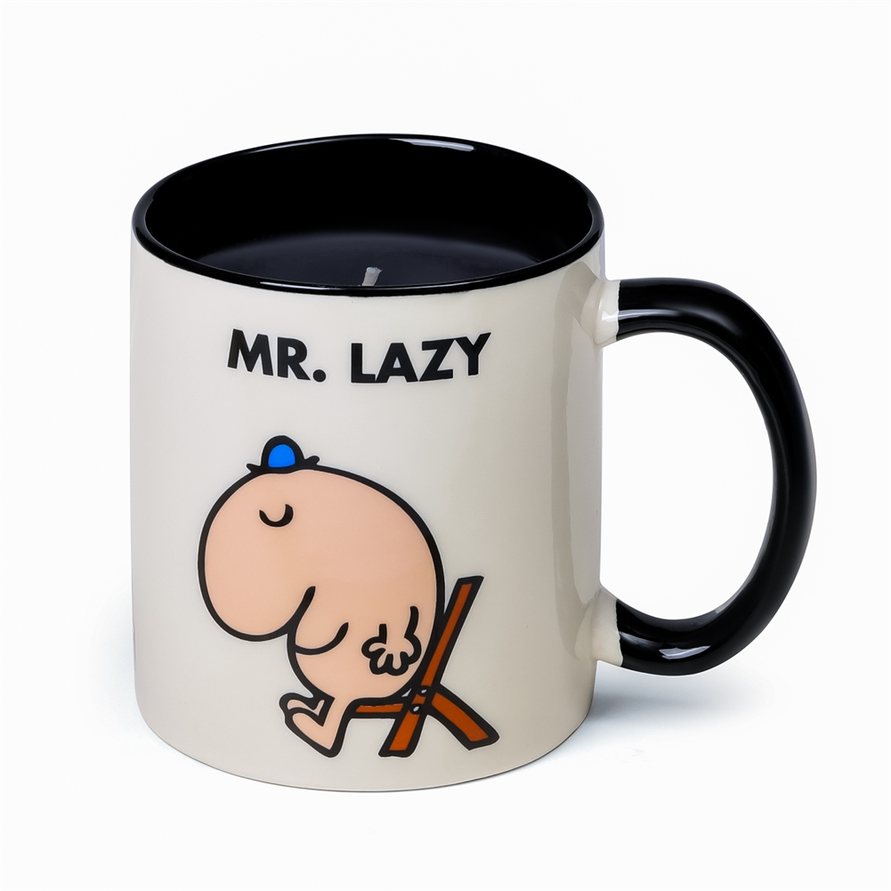 Dalian Talent Men's Mr Lazy Vanilla Scented Reusable Mug Candle